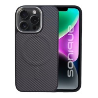 Θήκη Magnetic CarbonMag Pro Sonique Apple iPhone 15 Pro Γκρι