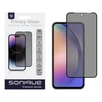Privacy Glass Sonique Premium Series HD Full Cover 9H Samsung Galaxy A54 5G / Galaxy S23 FE Μαύρο