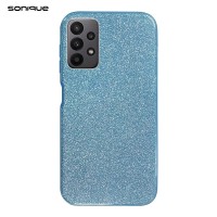 Θήκη Σιλικόνης Sonique Shiny Samsung Galaxy A23 5G / Galaxy A23 4G Γαλάζιο