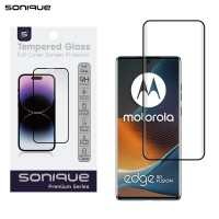 Curvy Glass Sonique Premium Series HD Full Cover 9H Motorola Edge 50 Fusion 5G Μαύρο