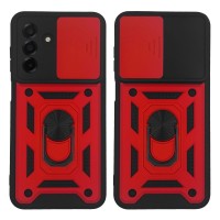 Θήκη Ring Armor CamPro Sonique για Samsung Galaxy A26 5G Κόκκινο