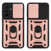 Θήκη Ring Armor CamPro Sonique για Samsung Galaxy A26 5G Ροζ Χρυσό