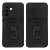 Θήκη Ring Armor CamPro Sonique για Samsung Galaxy A36 5G Μαύρο