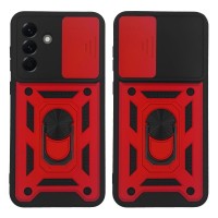 Θήκη Ring Armor CamPro Sonique για Samsung Galaxy A56 5G Κόκκινο
