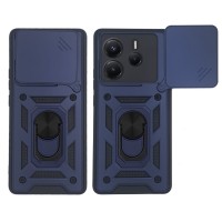 Θήκη Ring Armor CamPro Sonique για Xiaomi Redmi Note 14 5G Μπλέ