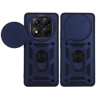 Θήκη Ring Armor CamPro Sonique για Xiaomi Redmi Note 14 Pro 5G / Poco X7 5G Μπλέ