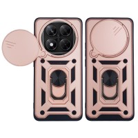 Θήκη Ring Armor CamPro Sonique για Xiaomi Redmi Note 14 Pro Plus 5G Ροζ Χρυσό