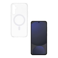 Θήκη Magnetic MagCase Sonique Samsung Galaxy S24 FE Διάφανο