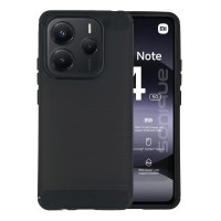 Θήκη Σιλικόνης Sonique Carbon Brushed Xiaomi Redmi Note 14 5G Μαύρο