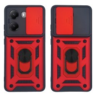 Θήκη Ring Armor CamPro Sonique για Xiaomi Poco X7 Pro 5G Κόκκινο