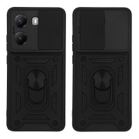 Θήκη Ring Armor CamPro Sonique για Xiaomi Poco X7 Pro 5G Μαύρο