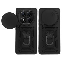 Θήκη Ring Armor CamPro Sonique για Xiaomi Redmi Note 14 Pro 4G Μαύρο
