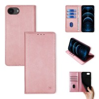 Θήκη Πορτοφόλι Vintage Magnet Wallet Sonique Apple iPhone 16e / iPhone 17e Ροζ Χρυσό