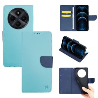 Θήκη Πορτοφόλι Sonique Trend Wallet Xiaomi Redmi 14C 4G / Poco C75 4G / Redmi A4 5G Σιέλ / Σκούρο Μπλε