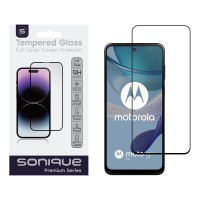 Hardy Glass Sonique Premium Series HD Full Cover 9H Motorola Moto G35 5G Μαύρο