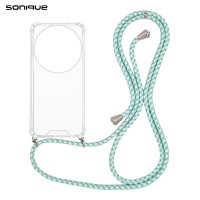 Θήκη Σιλικόνης με Κορδόνι Sonique Armor Clear Xiaomi Xiaomi 15 Ultra 5G Rainbow Βεραμάν