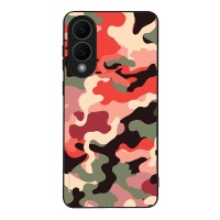 Θήκη Sonique Camouflage Army Series για Samsung Galaxy S25 Edge Κόκκινο