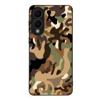 Θήκη Sonique Camouflage Army Series για Samsung Galaxy S25 Edge Καφέ