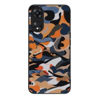 Θήκη Sonique Camouflage Army Series για Oppo A78 5G Πορτοκαλί