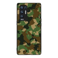 Θήκη Sonique Camouflage Army Series για Oppo Find X3 Neo 5G Πράσινο