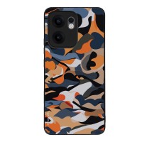 Θήκη Sonique Camouflage Army Series για Oppo Reno13 F 5G / Oppo Reno13 FS 5G Πορτοκαλί