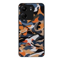 Θήκη Sonique Camouflage Army Series για Xiaomi Redmi 13C 4G / Poco C65 4G Πορτοκαλί