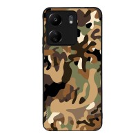 Θήκη Sonique Camouflage Army Series για Xiaomi Redmi 13C 4G / Poco C65 4G Καφέ