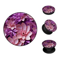Pop Holder Sonique 3D Flower Series Ροζ