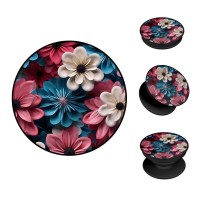 Pop Holder Sonique 3D Flower Series Ροζ 01