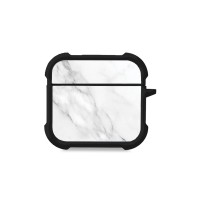 Θήκη Σιλικόνης Sonique Marble Series για AirPods 4 Λευκό