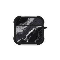 Θήκη Σιλικόνης Sonique Marble Series για AirPods 4 Μαύρο 02