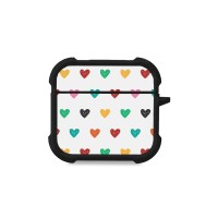 Θήκη Σιλικόνης Sonique Heart Series για AirPods 4 Λευκό 02