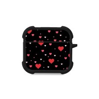Θήκη Σιλικόνης Sonique Heart Series για AirPods 4 Μαύρο