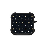 Θήκη Σιλικόνης Sonique Heart Series για AirPods 4 Μαύρο 01