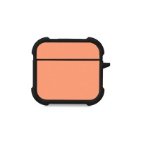 Θήκη Σιλικόνης Sonique ColorBloc Series για AirPods 4 Κοραλί