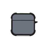 Θήκη Σιλικόνης Sonique ColorBloc Series για AirPods 4 Μπλε Γκρι