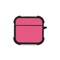 Θήκη Σιλικόνης Sonique ColorBloc Series για AirPods 4 Ροζ