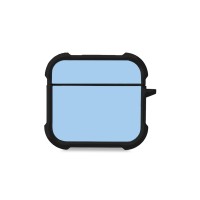 Θήκη Σιλικόνης Sonique ColorBloc Series για AirPods 4 Τιρκουάζ