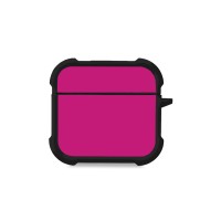 Θήκη Σιλικόνης Sonique ColorBloc Series για AirPods 4 Ματζέντα