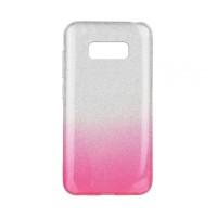 Θήκη Shining TPU Samsung Galaxy S8 Plus Ροζ-Διάφανο
