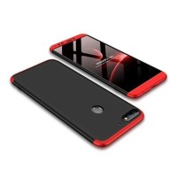 GKK 360 Full Body Protection Huawei Y7 Prime 2018 / Honor 7C Μαύρο/Κόκκινο