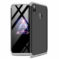 GKK 360 Full Body Protection Huawei P Smart 2019 / Honor 10 Lite Μαύρο/Ασημί