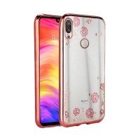 Diamond Case Xiaomi Redmi 7 Ροζ Χρυσό