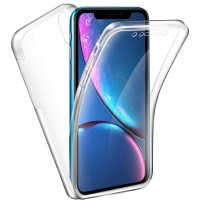 360 Full Cover case PC + TPU Apple iPhone XR Διάφανο