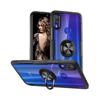 Carbon Clear Ring TPU Huawei Y5 2019 / Honor 8S Μαύρο