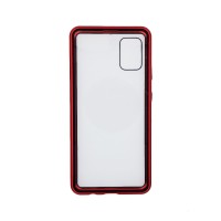 Μαγνητική Θήκη 360° front back Samsung Galaxy A51 Κόκκινο