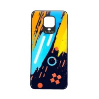 Color Glass Case Durable Xiaomi Redmi Note 9S/9 Pro Colorous pattern 1