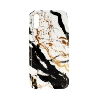 Θήκη Marble Silicon Xiaomi Redmi 9A / Redmi 9AT Black / White