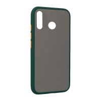 Θήκη Color Button Bumper Huawei P30 Lite Πράσινο
