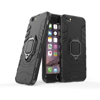 Ring Armor Kickstand magnetic car holder Apple iPhone 6/6s Μαύρο